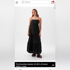 Gap maternity maxi dress
